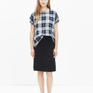 Madewell Uptown slip skirt
